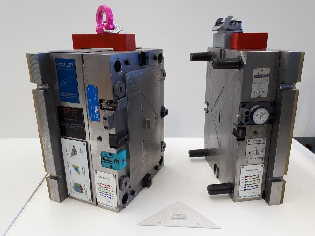 Geodreieckwerkzeug Werkzeug zum Herstellen von Geodreiecken