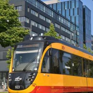 Straßenbahn für die Fachkräfte im Fahrbetrieb